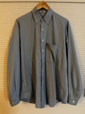 AURALEE サックスブルービッグシャツ24ss