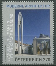 &Ouml;sterreich 2019 Architektur Martin-Luther-Kirche Hainburg 3465 postfrisch
