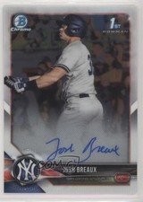 2018 Bowman Draft Chrome Draft Pick Auto Josh Breaux #CDA-JBR Auto 2a9