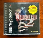 Resident Evil 2 - (Sony PlayStation 1, 1998) Black Label, w/Case & Manual Tested