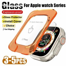 3-5 Pcs Tempered Glass Screen Protector for Watch Ultra 1.93 in   HD Clear