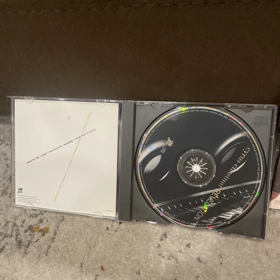 Signed 2 CDs Cyrus Chestnut - Revelation And Soul Food Foto 4 de 4