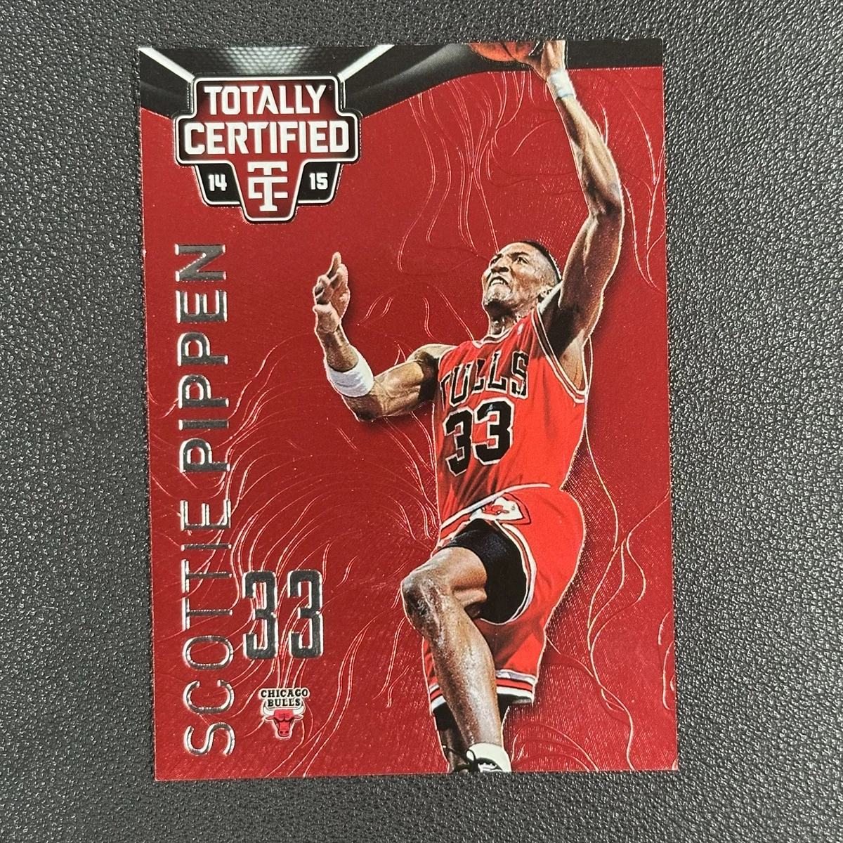Panini Scottie Pippen Basketball Autographed Sports Trading Cards
