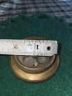 VINTAGE BRASS (W/LEAD) INTERNATIONAL HARVESTER TRUCK TRACTOR THREADED GAS CAP — photo 3