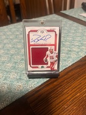 Raiola Silhouettes 2025 national treasures collegiate jersey auto /99