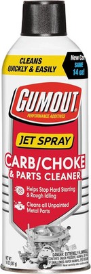 Gumout Carb And Choke Carburetor Cleaner 14 Oz. Cleans Metal Engine Parts Spray