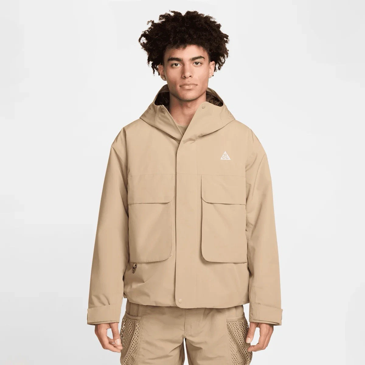 Nike ACG PrimaLoft Skull Peak Storm-FIT Jacket Khaki FV8681 247 Men 2XL NWT