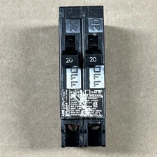 SIEMENS ITE Q2020 20 Amp Tandem Single Pole Type QT Circuit Breaker 10K .37