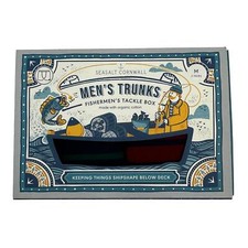 Seasalt Mens Trunks Tackle Box 2 Set Cotton Underwear Gift Boxer Briefs Striped