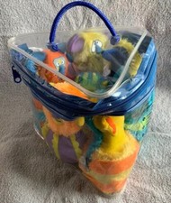 Melissa  Doug Monster Bowling Game Plush 6-Pin Game with Carrying Case Complete