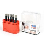 KIT 5 DIAMOND CORE BITS DRY AND WET USE FAJ08 8 MM MONTOLIT MONDRILLO FAJ8VA