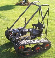 Personal Tracked Vehicle Go Kart BUILD PLANS ONLY