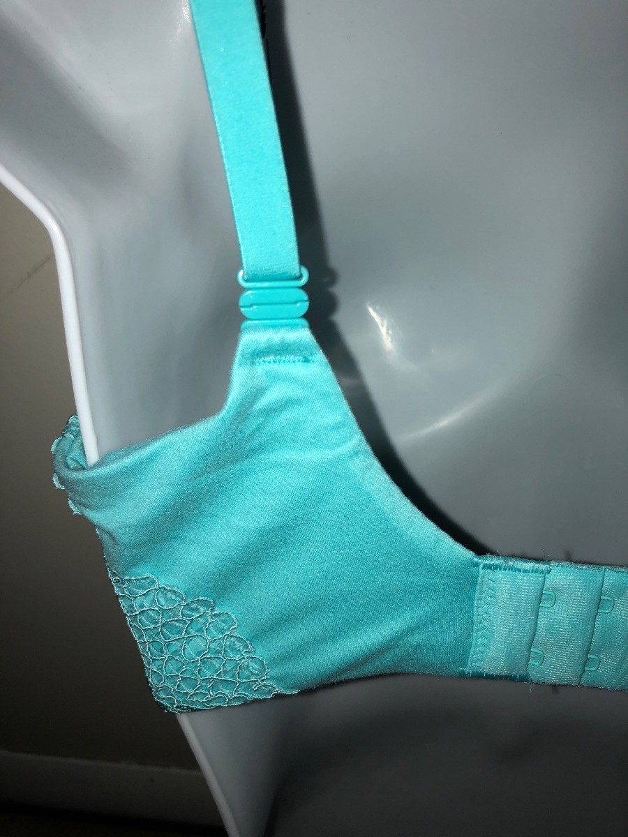 Soutien-gorge Demi Victoria's Secret Body By Victoria - Taille 32DD - Bleu Aqua - Sans Doublure - Neuf Avec Étiquette