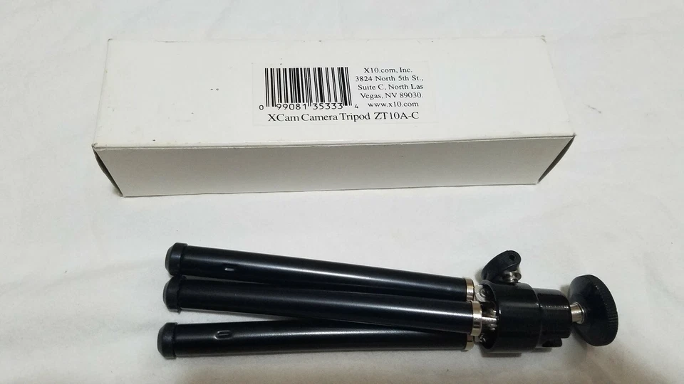 XCAM Tabletop Camera Tripod (X10 ZT10A-C) - (Fits Security/Digital Cameras) - Image 3 of 4