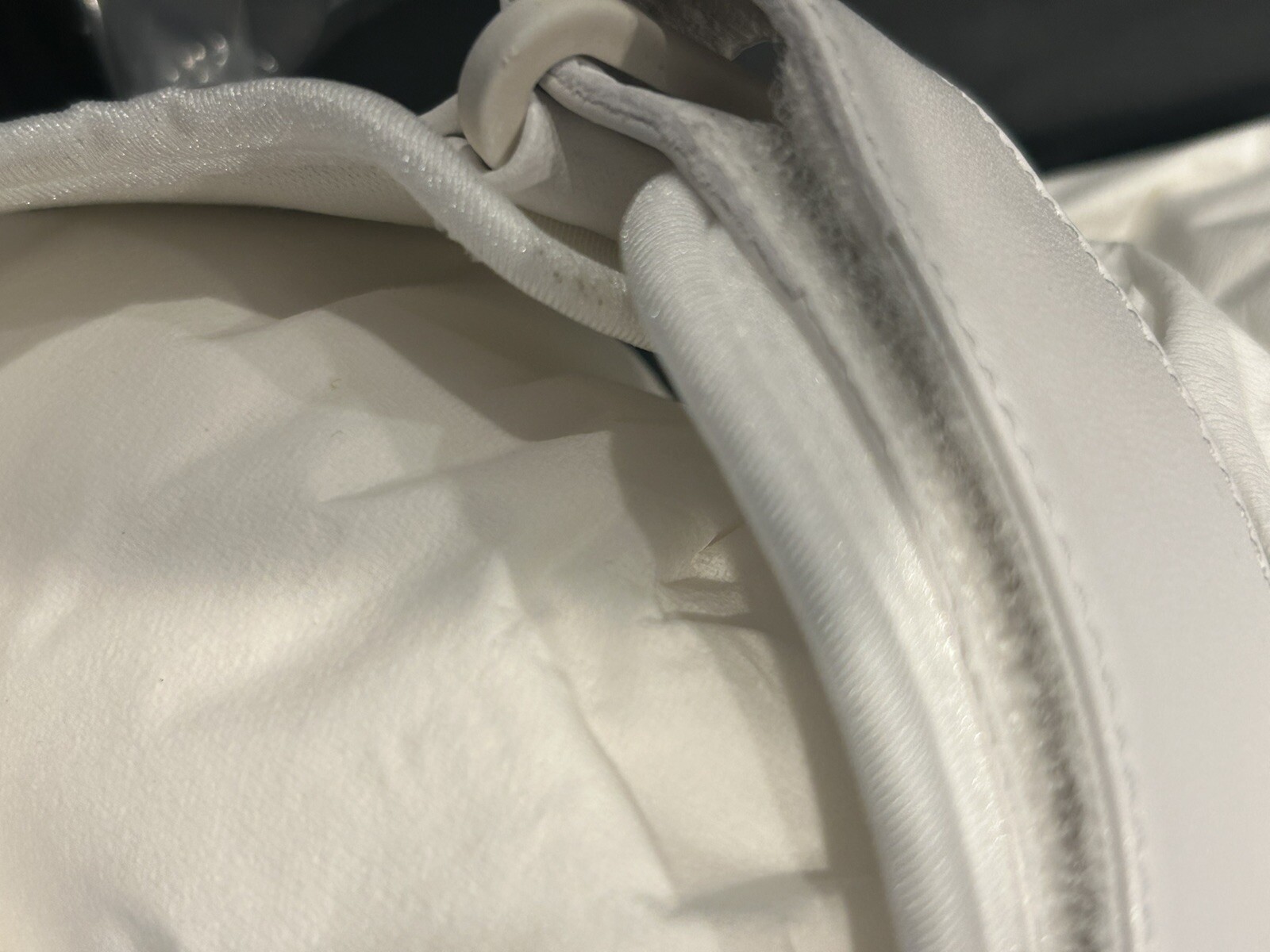 NIB $990 The Row Hook and Loop Grip Tape Sandals in Eggshell (White) sz 41/11