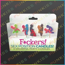 Bachelorette Party Favor Sex Position Candles💋Fun Friends Party Game Gag Gift