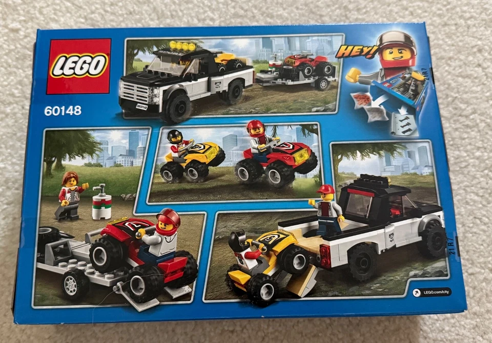 LEGO CITY: ATV гоночная команда (60148) совершенно новый и запечатанный - Изображение 2 из 4