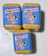 Lot Of 3 New Sealed LANKYBOX Series 4 Mystery Mini Squishy Figure Blind Boxes