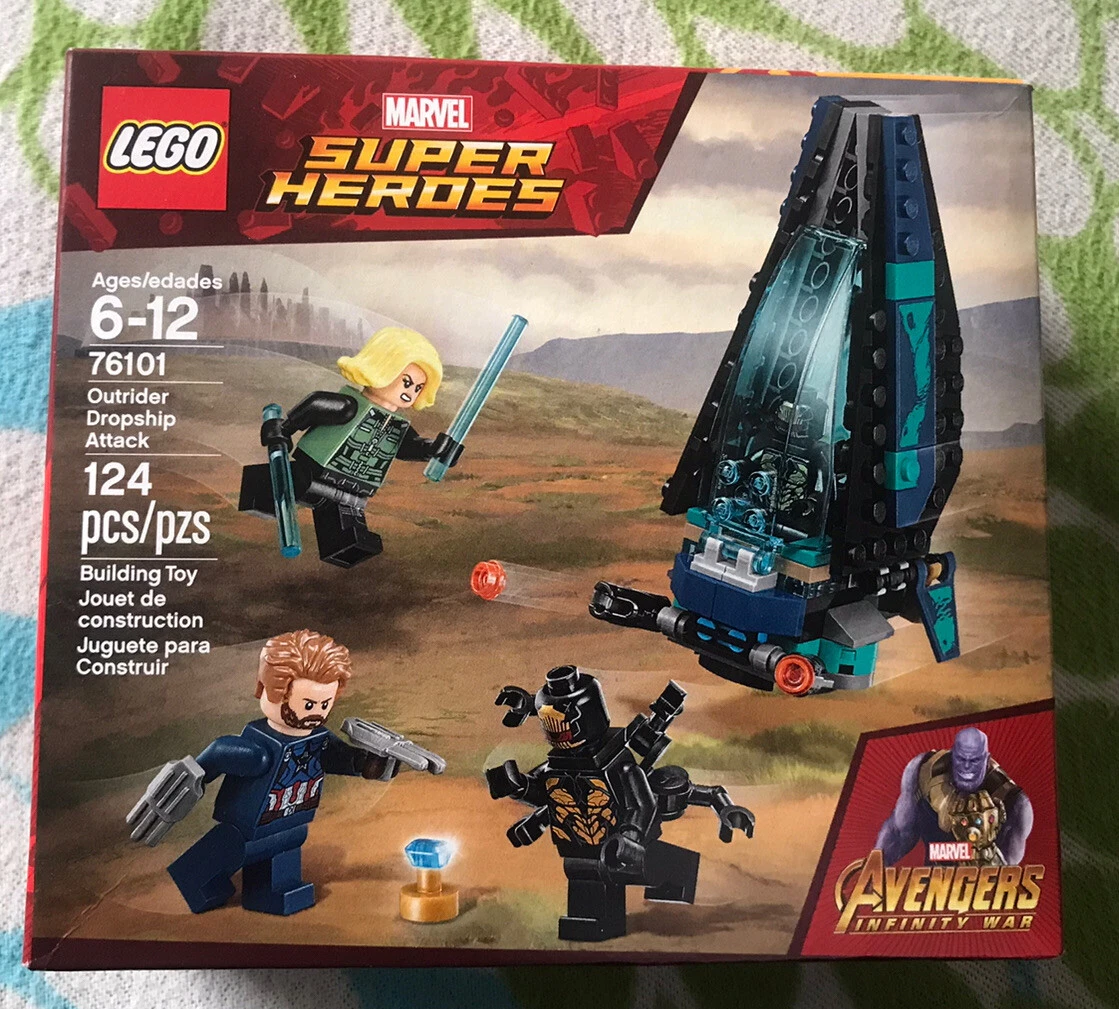 LEGO Marvel Super Heroes Avengers Infinity War Outrider Dropship Attack Set  76101 de Mujeres