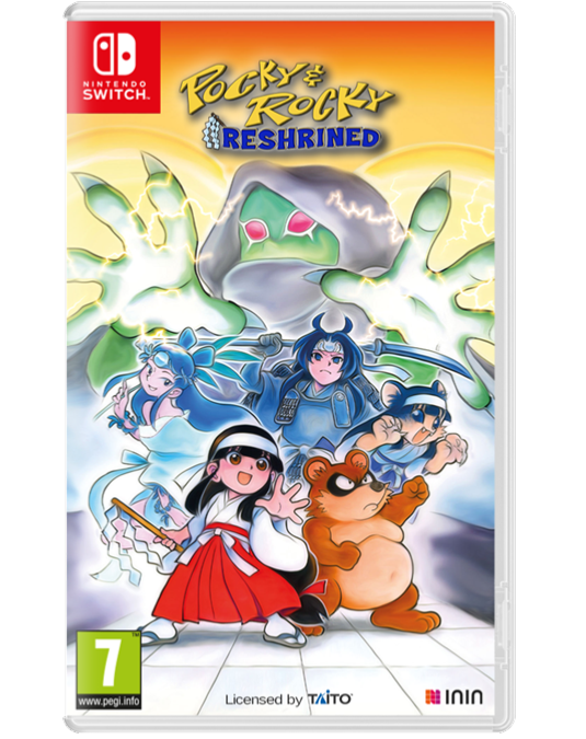 Pocky & Rocky Reshrined Nintendo Switch Nuovo