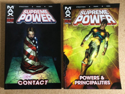 Supreme Power TPB Vols. 1 & 2  (Marvel MAX 2004) - 1st Prints