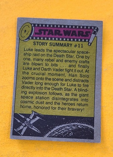 1977 TOPPS STAR WARS SERIES (1-66) YOU PICK COMPLETE YOUR SET VARIOUS CONDITIONS - Picture 235 of 239