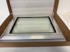 SAGINAW CONTROLS & ENGINEERING SCE-AW1208SG SAFETY GLASS WINDOW VIEWING 12X8