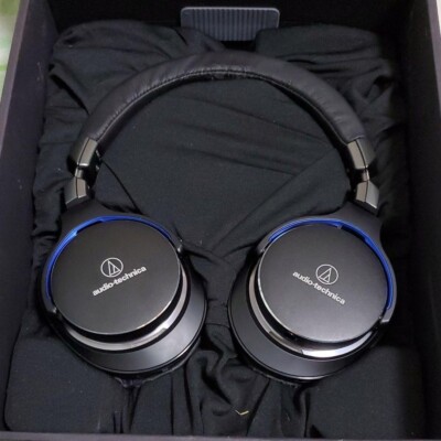  Audio Technic Hi-Res Sealed Type Portable Headphone ATH-MSR7BK Black