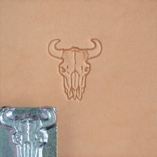 Buffalo Skull 3d Stamp 88312-00 by Tandy Leather