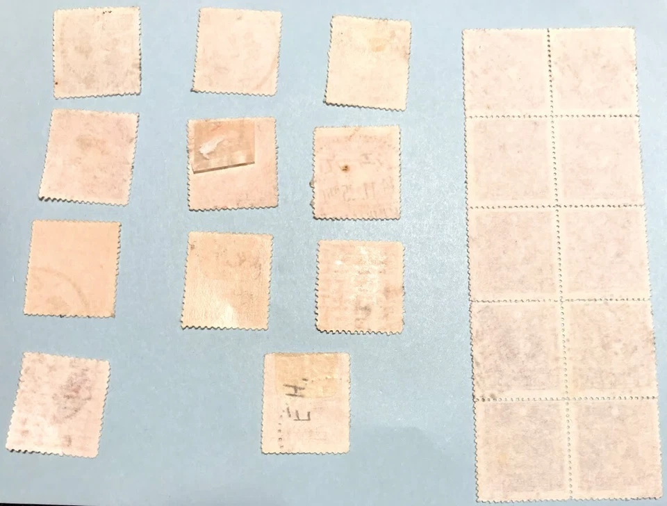 Estampillas definitivas RO China Ord.13 Ord.14 Ord.15 Ord.16 Ord.20 中华民国普通邮票 孙中山像, 烈士像 Foto 2 de 4