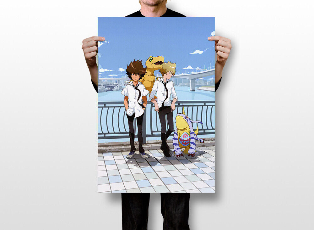 Digimon Adventure Tri Anime Silk Print Wall Art Home Decor - POSTER 20x30