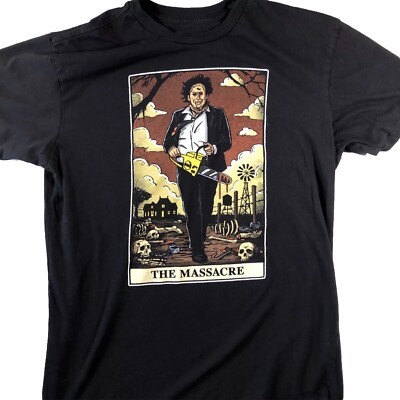  Hot Topic The Massacre Chainsaw Massacre Shirt Size Medium