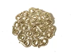 Vintage Gold Tone Brooch Pin Gold Tone Open Work Filigree Ornate Costume Jewelry