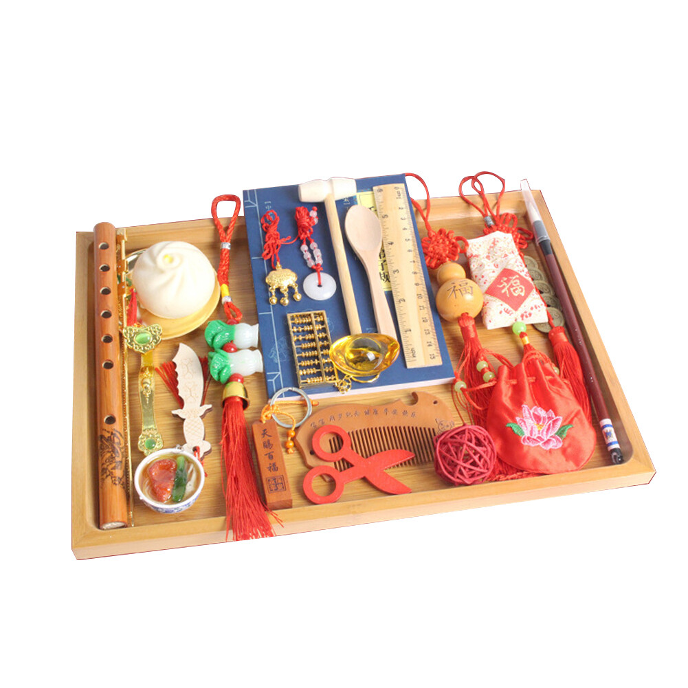 US 24 Piece Baby 1-Year Birthday Party Chinese Zhuazhou