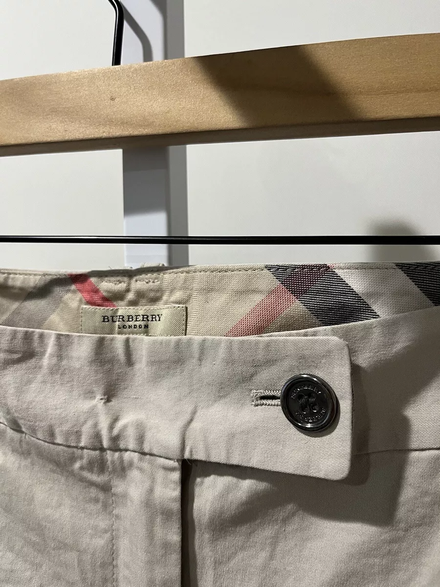 Burberry shorts sale womens silver