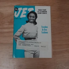 Vintage Jet Magazine October 3, 1968 Tina Anderson Black History NAACP