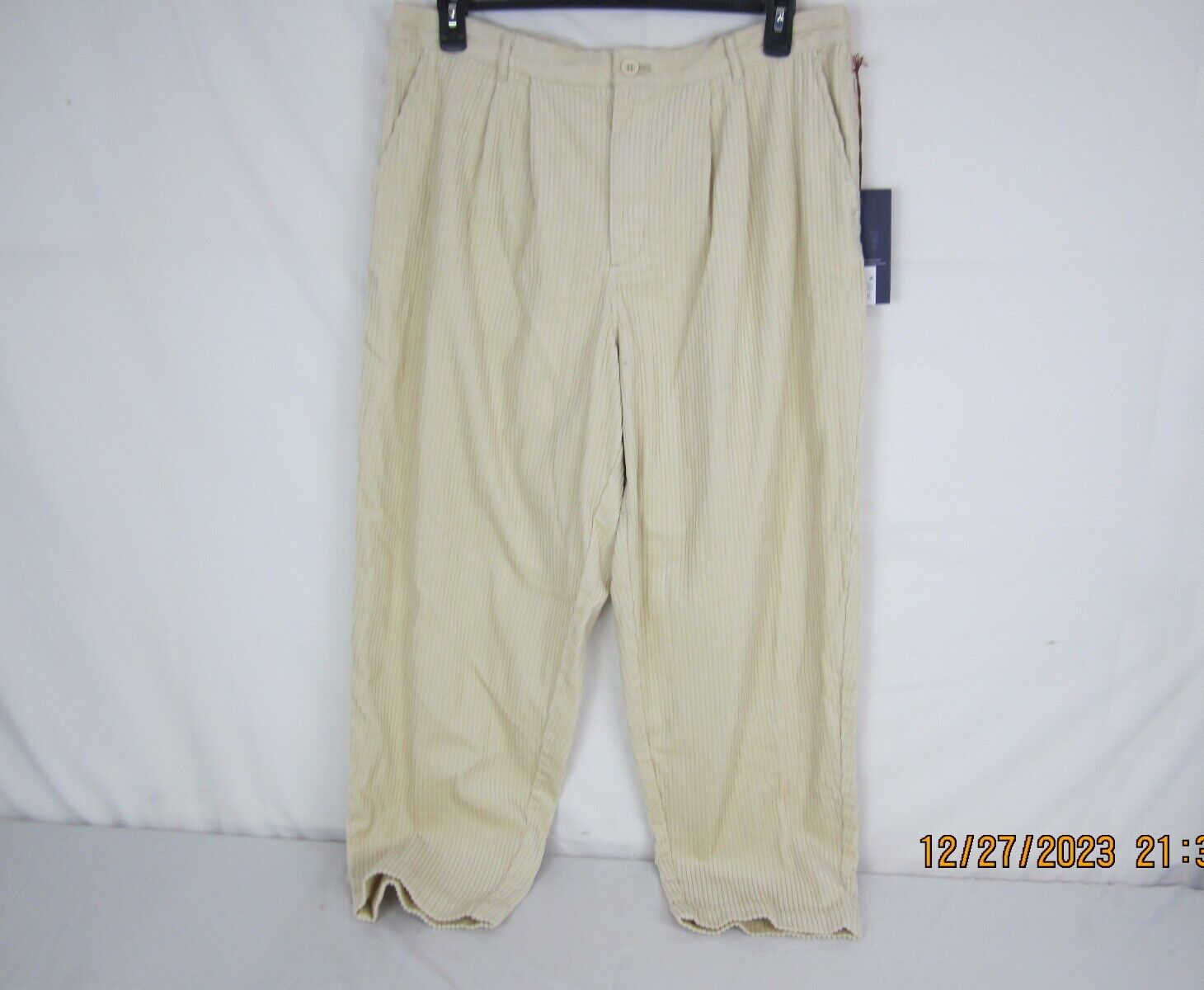 FILA Women's Corduroy Straight Leg Trous Rowing Blazers 16