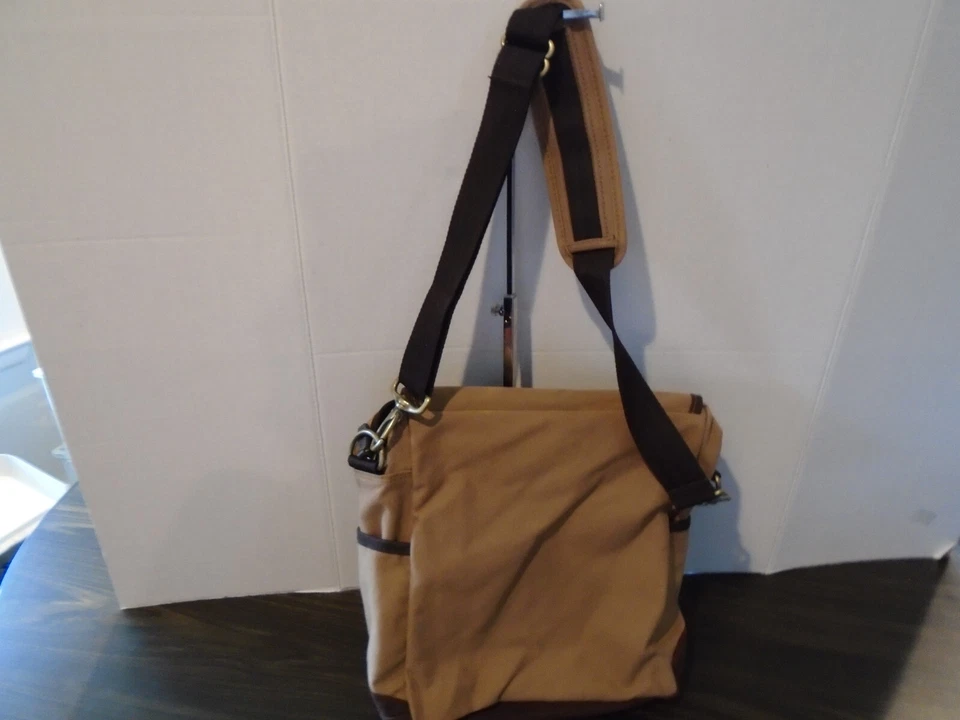 BOLSA DE VIAJE DE VIAJE EDDIE BAUER MARRÓN Y TOSTADA Foto 2 de 4