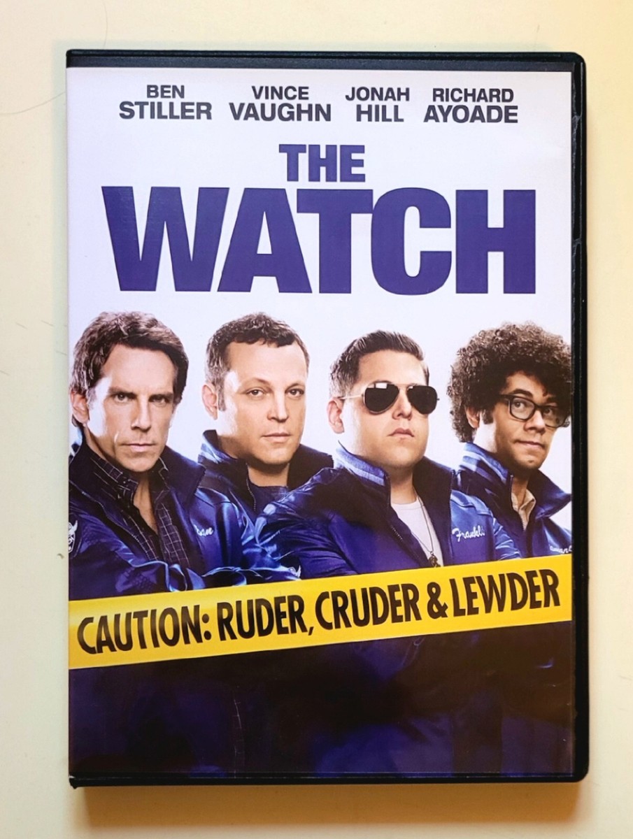 The Watch DVD Comedy Sci Fi 2012 R Ben Stiller Vince Vaughn