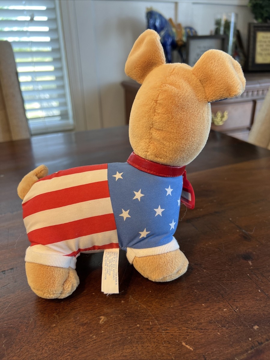 Vintage 1992 Avon USA Spanky Doodle Doggie 8” Plush Puppy! Super