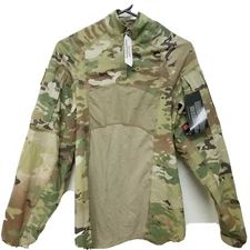 OCP Scorpion Army ACS TYPE 2 Zippered Combat Shirt 1/4 Zip Medium NWT 109NE