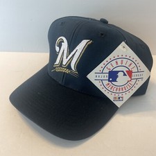 Milwaukee Brewers Youth Baseball Hat Adjustable Blue MLB NEW WITH TAG Never Worn