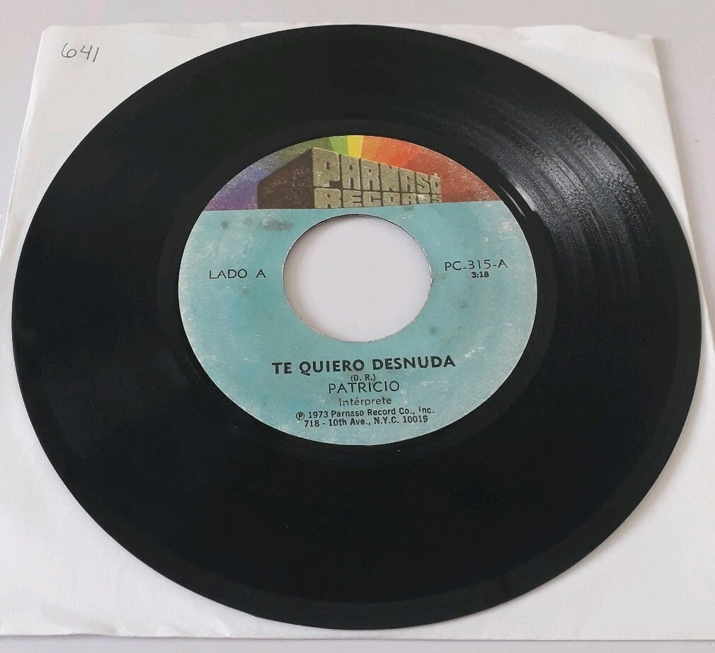 Patricio Te Quiero Desnuda  Mi Boca Sabe Mucho Mas PARNASO PC-315 VG #640  | eBay