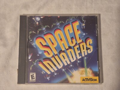 Space Invaders Activision 1999 PC CD-ROM in jewel case with booklet
