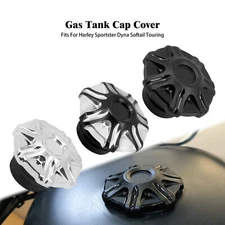 CNC Fuel Gas Tank Oil Cap Cover Fit For Blackline Dyna Heritage Softail Touring