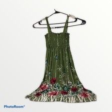 OB Fashion Womens Size XL Multi Colored Stretchy Sundress