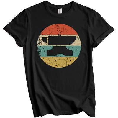 Blacksmith Gift - Retro Metalsworker Blacksmith T-Shirt - Anvil Icon Shirt