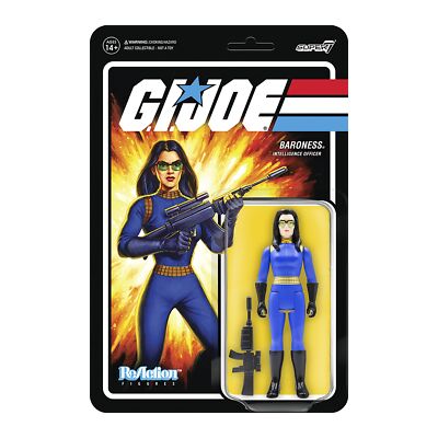 Super7 ReAction: GI Joe Cobra Baroness 3.75''