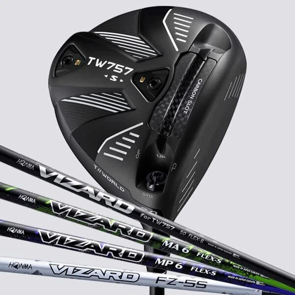 Honma Golf Driver T // WORLD TW757 TYPE-S VIZARD FOR TW757 Loft : 9.0 ° Flex: S - Image 2 of 4
