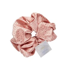 Scunci Collection Hair XL Scrunchie, Pink Leopard, 1-Piece